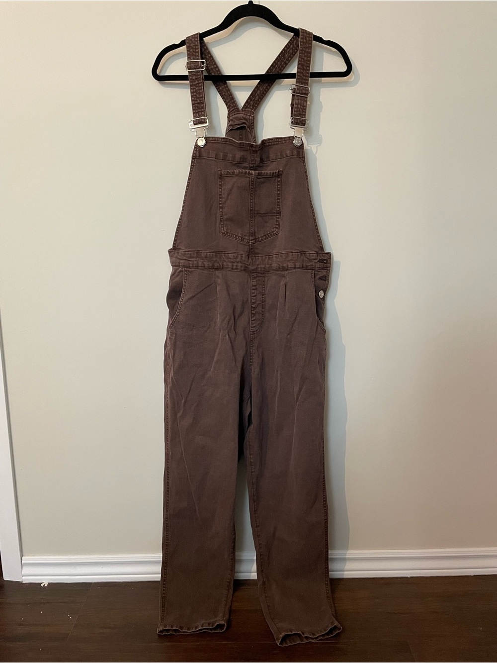 Women’s Brown Utility Overalls - Classic Bib Jumpsuit